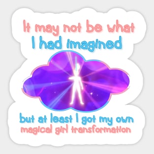 Magical Trans Girl Transformation — She-Ra Sticker